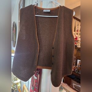 Country Road 100%Wool Vest- Size Small